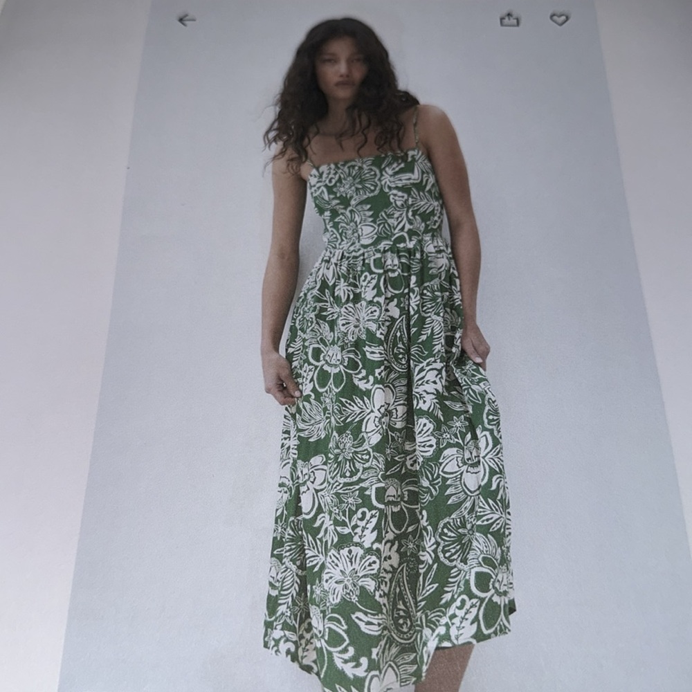 H&M DRESS, MIDI, STRAPPY, SIZE X-LARGE - Picture 6 of 10